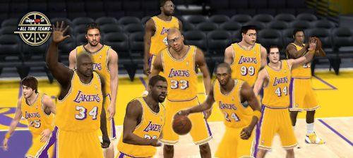NBA历史最佳阵容排行榜