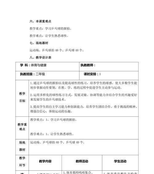 乒乓球训练技巧（提高乒乓球水平的关键在于熟悉球性）