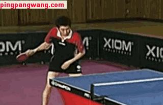 乒乓球右手攻球示范——进步提高关键（技术解析及训练要点）