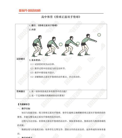 排球正手发球技术要领（掌握正确动作姿势，提高发球准确度）