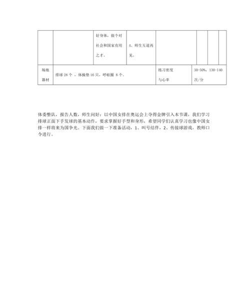 以正手发排球的技术要领（掌握正手发球的技巧，成为优秀的排球运动员）